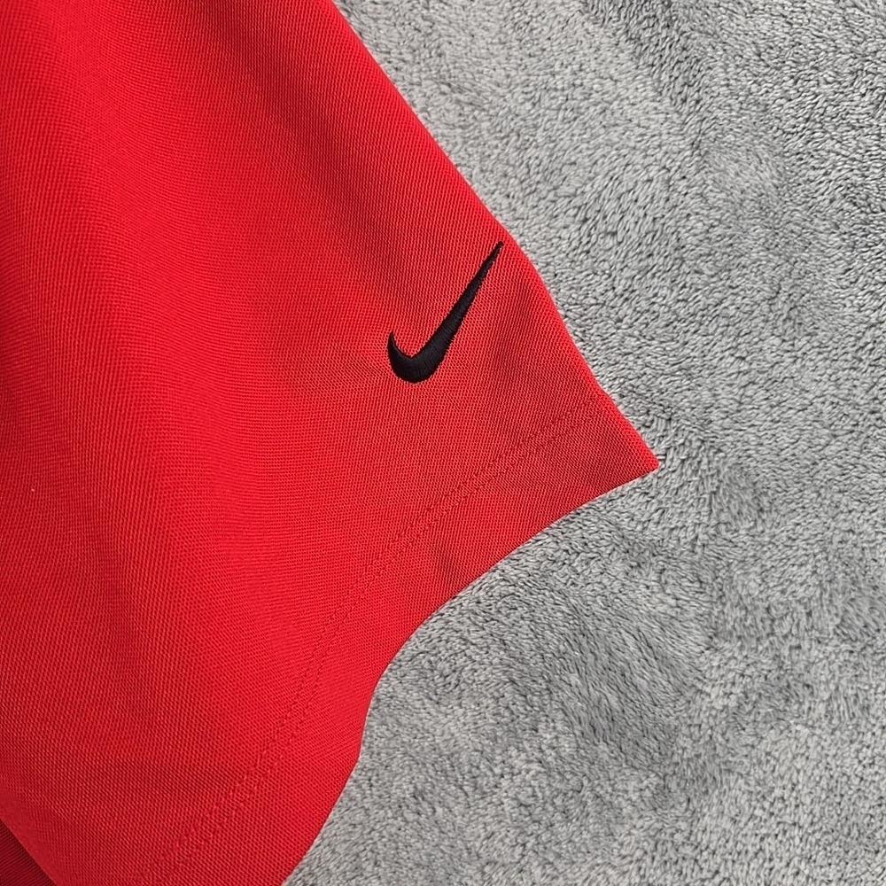 Nike Golf Polo Shirt Mens XL Red Restaurant 365 Logo Performance NWT - Picture 6 of 11